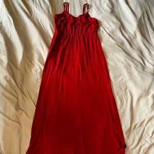 Red maxi dress❤️